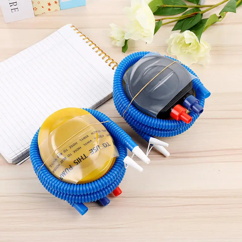 Step On 4-inch Inflatable Toy Swimming Ring Foot Balloon Basketball Air Mattress Air Pump Yoga Ball Inflation Tools Multipurpose