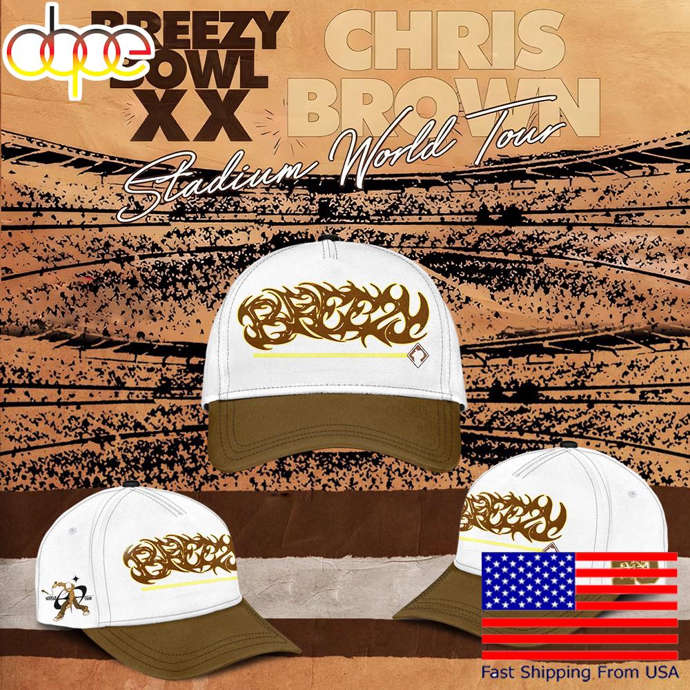 Chris Brown Breezy Bowl XX Stadium World Tour Cap