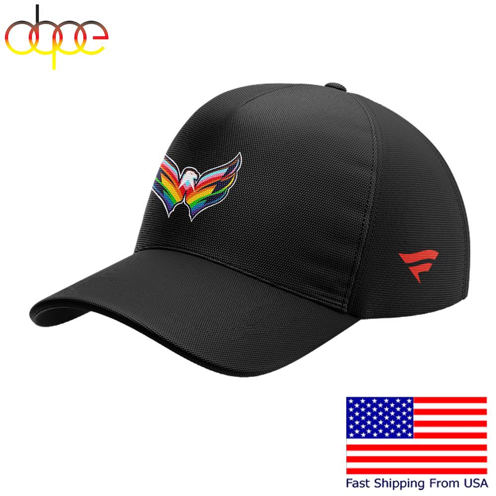 Limited Edition Washington Capitals Special Pride Night Black Cap